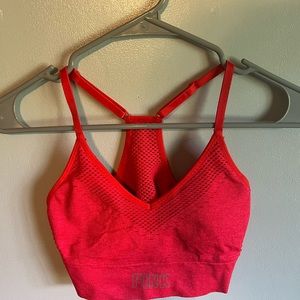 Hot pink, VS pink sports bra, New without tags